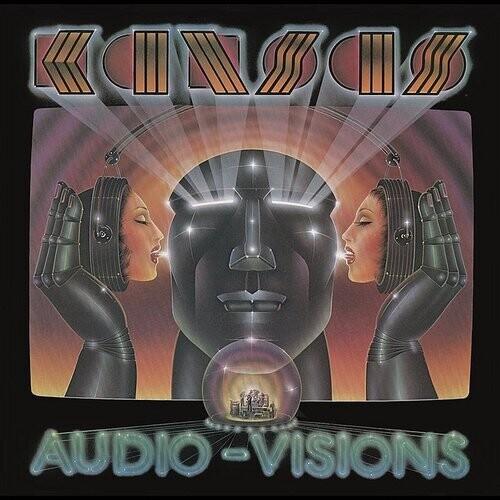 KANSAS 'AUDIO VISIONS' LP (Blue Swirl Vinyl)