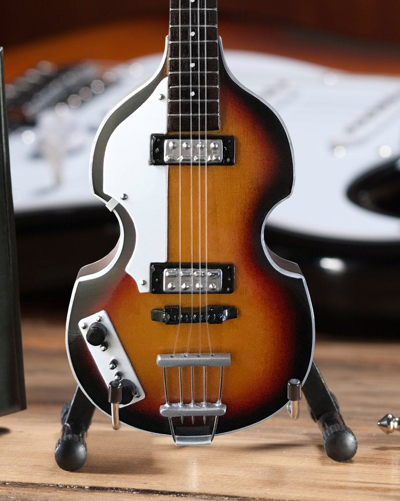 THE BEATLES - PAUL MCCARTNEY ORIGINAL VIOLIN BASS MINI GUITAR