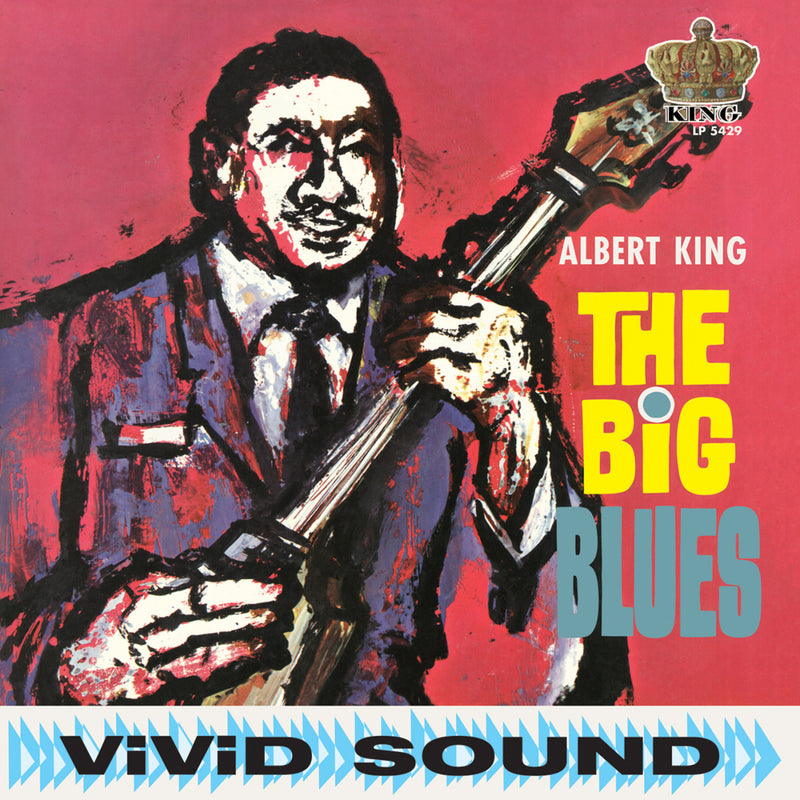 ALBERT KING 'THE BIG BLUES' RED LP