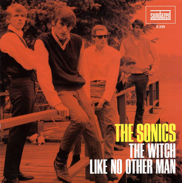 THE SONICS 'THE WITCH / LIKE NO OTHER MAN' RED 7"