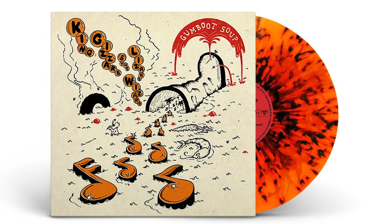 KING GIZZARD AND THE LIZARD WIZARD 'GUMBOOT SOUP' LP (Orange, Red Smoke, & Black Splatter Vinyl)
