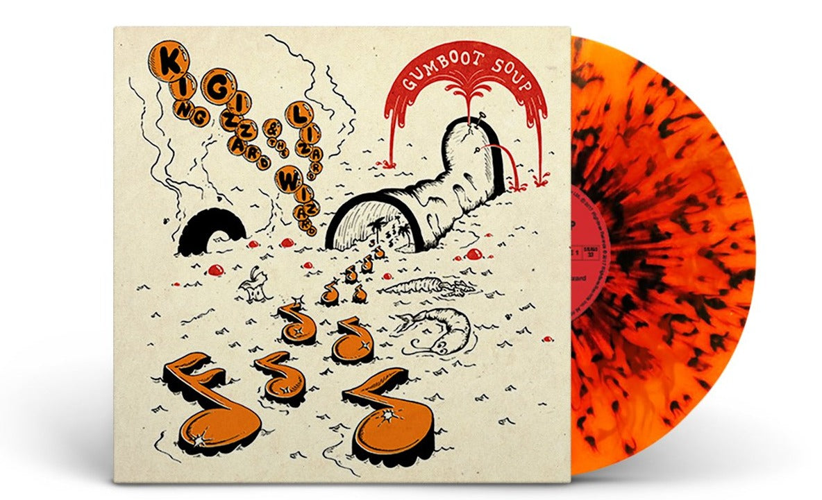 KING GIZZARD & THE LIZARD WIZARD 'GUMBOOT SOUP' LP (Orange, Red Smoke, & Black Splatter Vinyl)