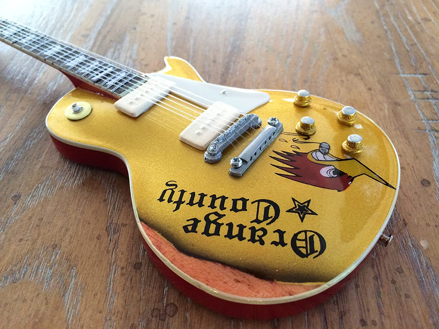 SOCIAL DISTORTION - MIKE NESS - ORANGE COUNTY MINI GUITAR