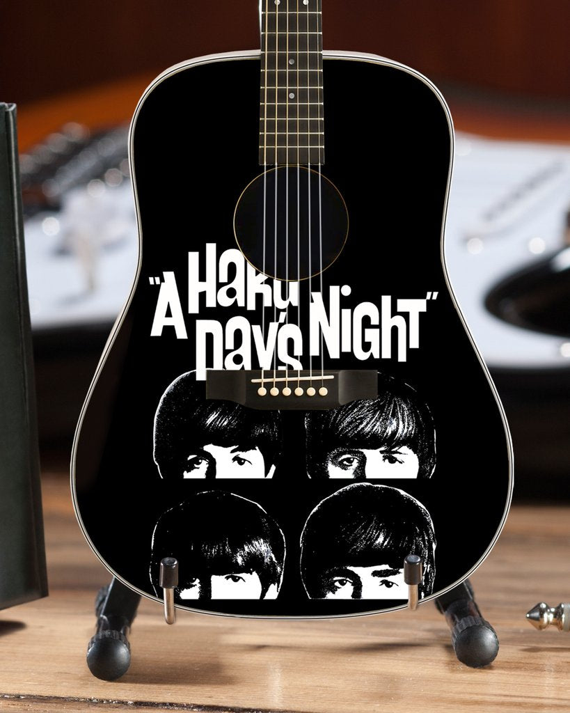 THE BEATLES - A HARD DAYS NIGHT MINI GUITAR