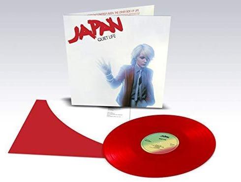 JAPAN 'QUIET LIFE' LP (Limited Edition, Red Vinyl)