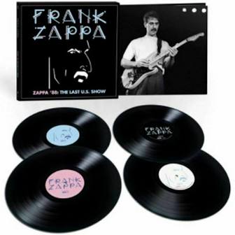 FRANK ZAPPA 'ZAPPA '88: THE LAST US SHOW' 4LP BOXSET