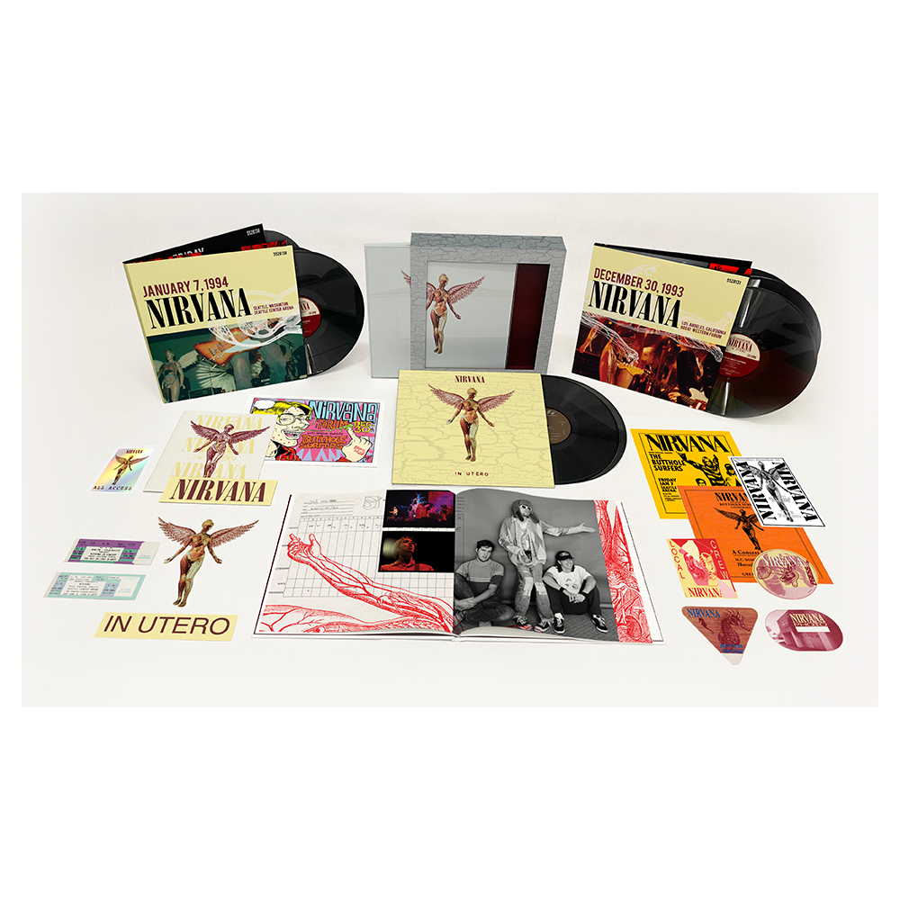 NIRVANA 'IN UTERO' 8LP BOX SET (30th Anniversary Super Deluxe Edition)