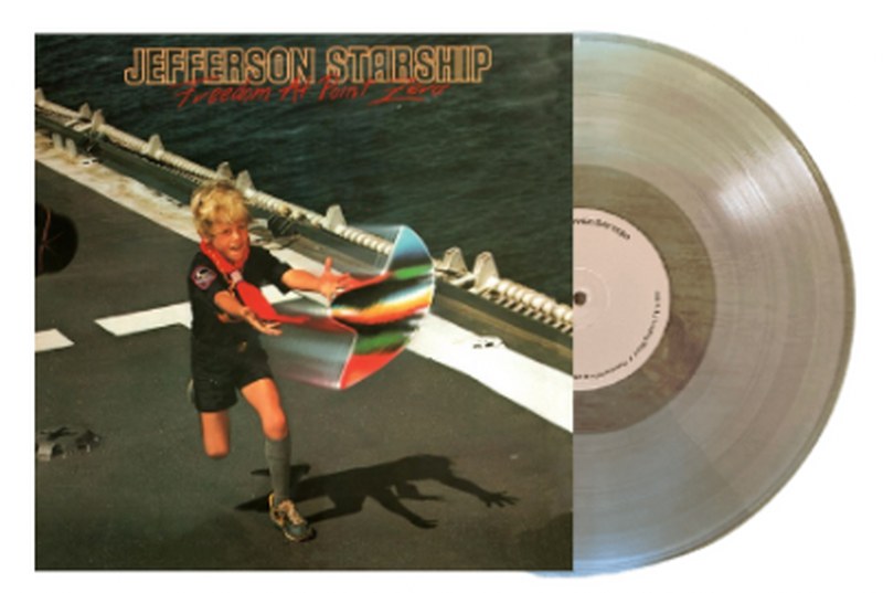 JEFFERSON STARSHIP 'FREEDOM AT POINT ZERO' LP (Clear Vinyl)