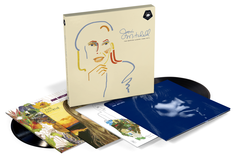JONI MITCHELL 'THE REPRISE ALBUMS (1968-1971)' 4xLP BOX SET