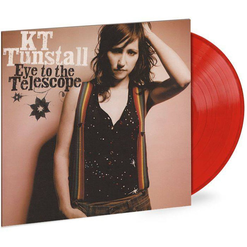 KT TUNSTALL 'EYE TO THE TELESCOPE' RED LP