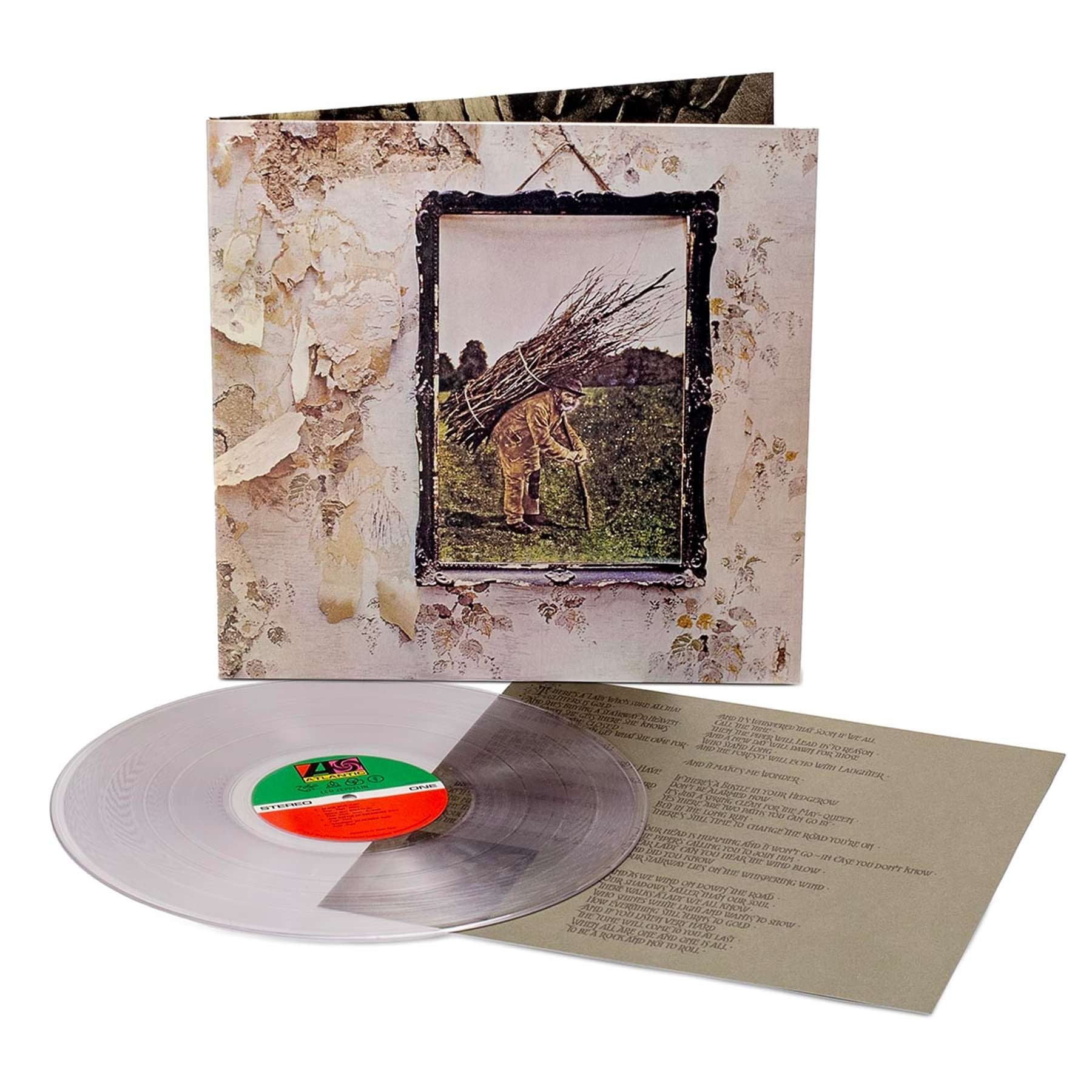 LED ZEPPELIN 'LED ZEPPELIN IV' LP (Crystal Clear Vinyl)