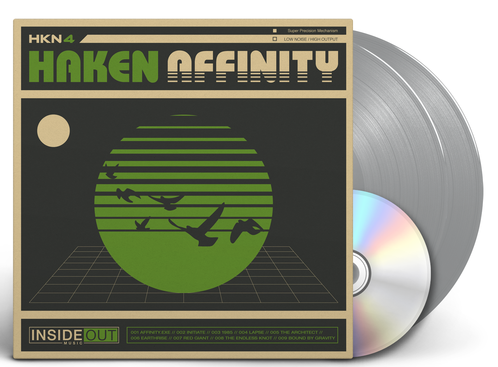 HAKEN 'AFFINITY' 2LP (Limited Edition — Only 200 Made, Silver Vinyl)