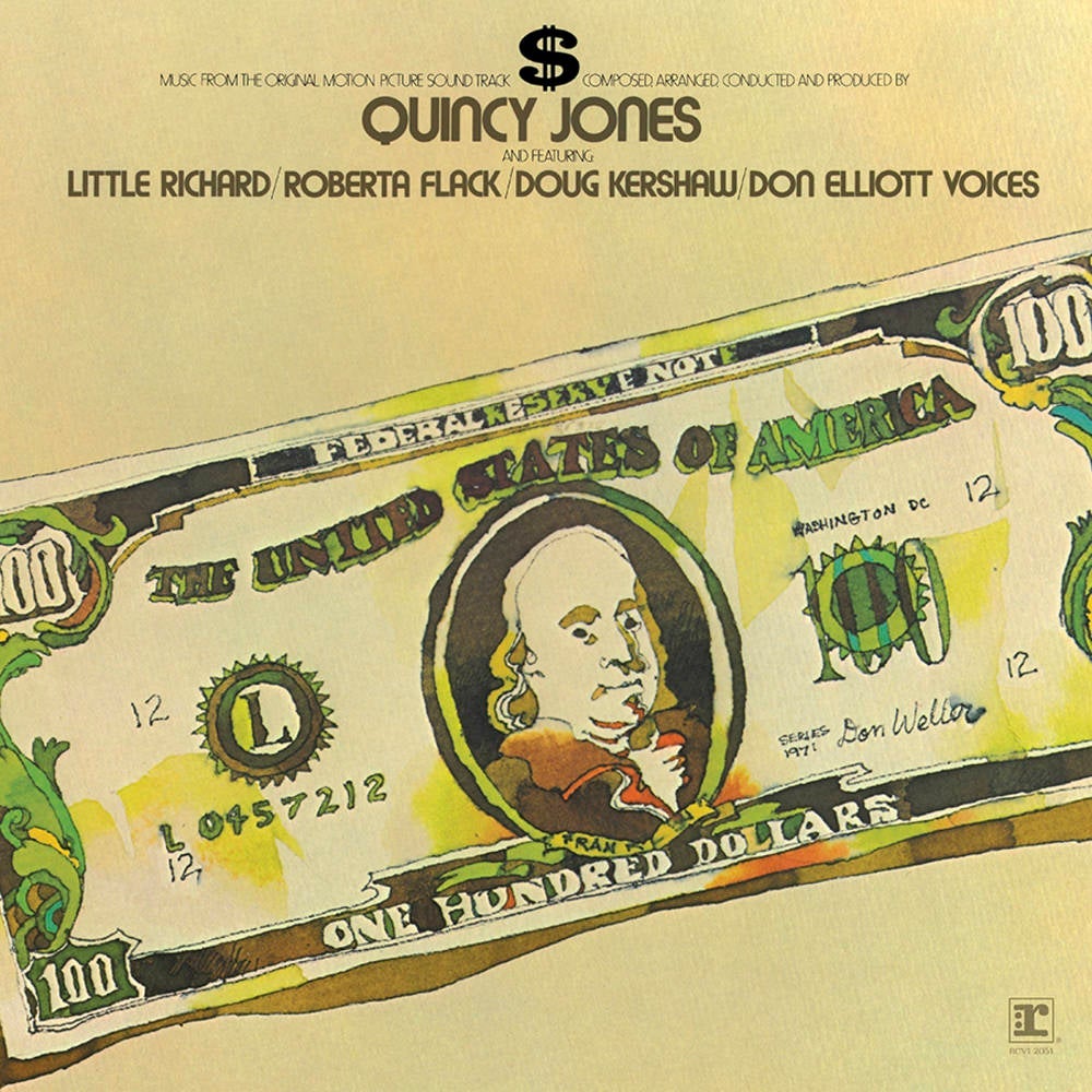 QUINCY JONES '$ ORIGINAL SOUNDTRACK' (Money Mint Green Vinyl)