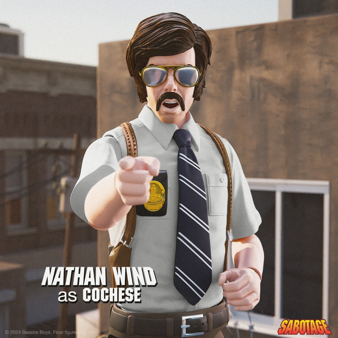 BEASTIE BOYS NATHAN WIND (SABOTAGE) ULTIMATES FIGURE WAVE 01