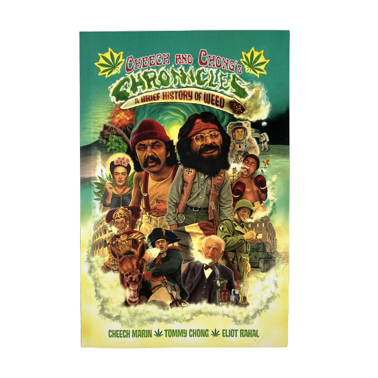CHEECH & CHONG'S CHRONICLES: A BREIF HISTORY OF WEED SOFTCOVER GRAPHIC NOVEL