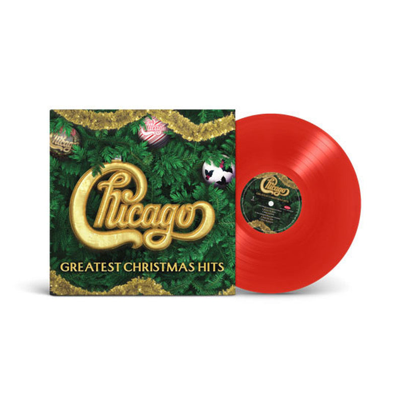 CHICAGO 'GREATEST CHRISTMAS HITS' LP (Red Vinyl)