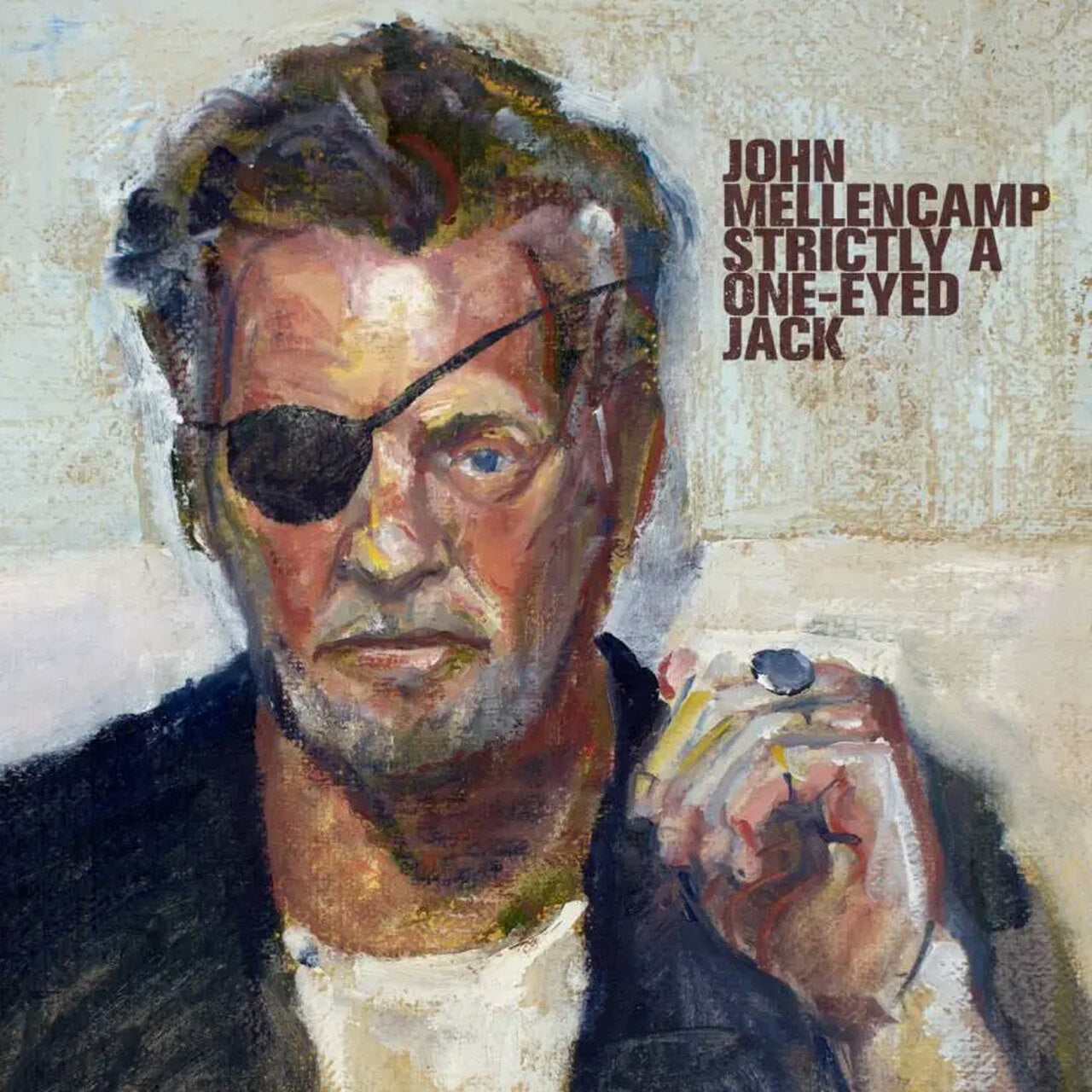 JOHN MELLENCAMP 'STRICTLY A ONE-EYED JACK' LP