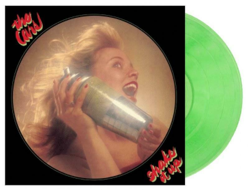 THE CARS 'SHAKE IT UP' LP (Neon Green Vinyl)