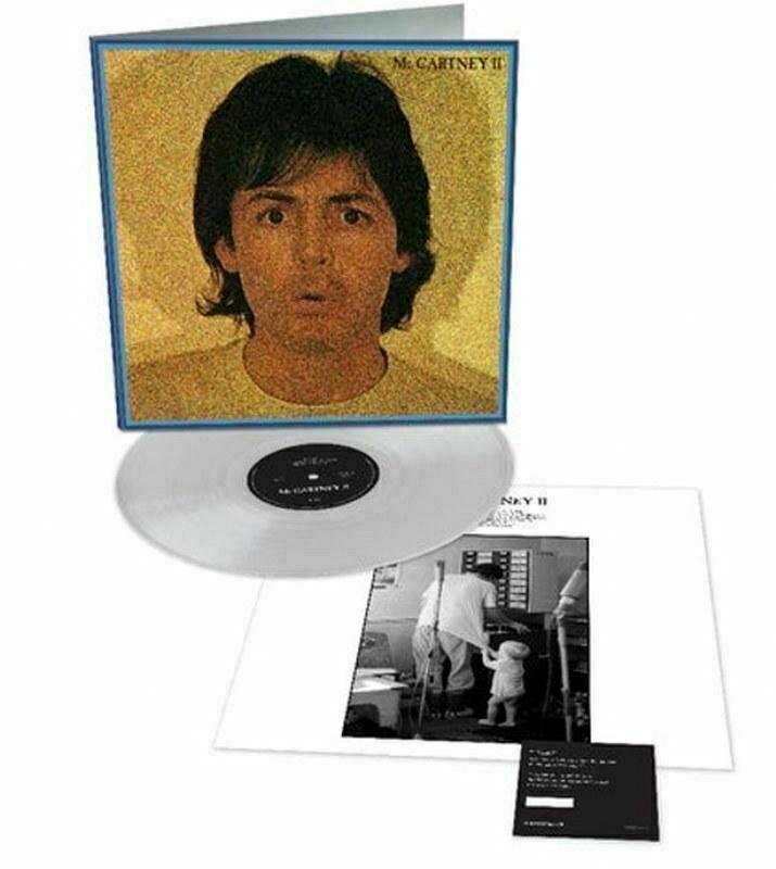 PAUL MCCARTNEY 'MCCARTNEY II' LP (Clear Vinyl)