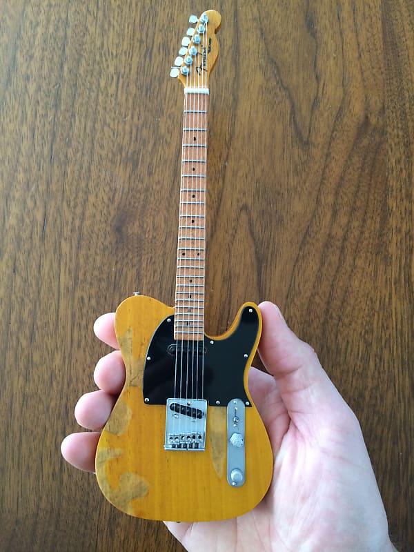 BRUCE SPRINGSTEEN - TELE VINTAGE BLONDE MINI GUITAR