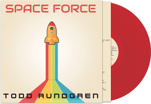 TODD RUNDGREN 'SPACE FORCE' LP (Red Vinyl)