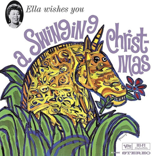 ELLA FITZGERALD 'ELLA WISHES YOU A SWINGING CHRISTMAS' LP