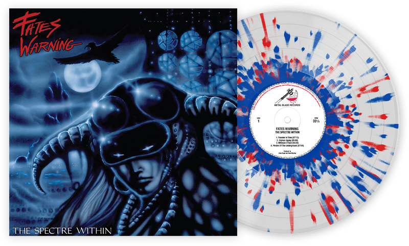 FATES WARNING 'THE SPECTRE WITHIN' LP (Clear, Red, & Blue Splatter Vinyl)