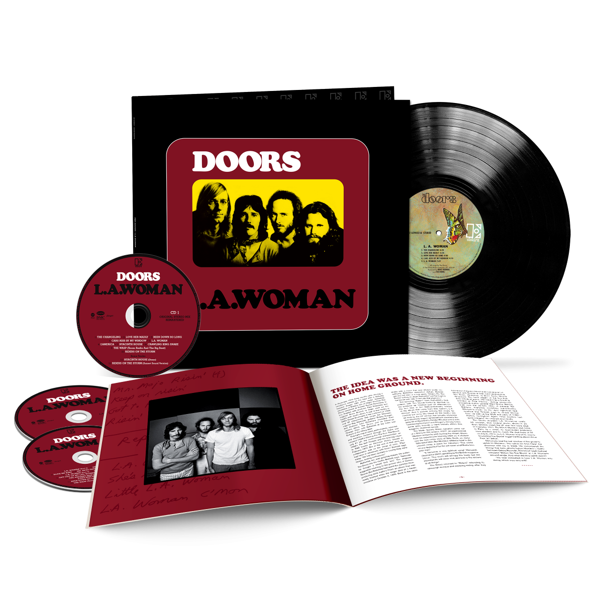 THE DOORS 'L.A. WOMAN' (50TH ANNIVERSARY DELUXE EDITION) LP/CD SET